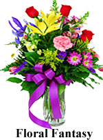 That special person is always on your mind and our “Floral Fantsaty” bouquet is one way to show it. Call today and your gift will be hand delivered and arranged, ready to enjoy. 