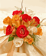Wedding Party Bouquets, LaRosa's Flowers O'fallon, IL.