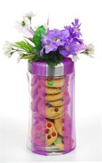 This adorable gift is sure to put a smile on their face. These candy chip cookies are a treat that’s sweet and neat to eat, and will bring a smile from ear to ear. Theses colorful cookies comes fresh from the bakery (24 to 28 count) and arrives in a handy