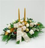 Add the glow of the holiday season to your holiday table with our “Christmas Glow” centerpiece.