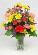 Colorful Vase Arrangement