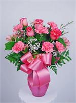 Pink Passion Florist in O'fallon, IL LaRosa's Flowers 