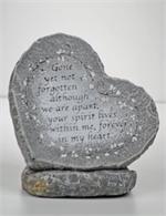 Your Spirit Lives Stepping Stone measures 9
